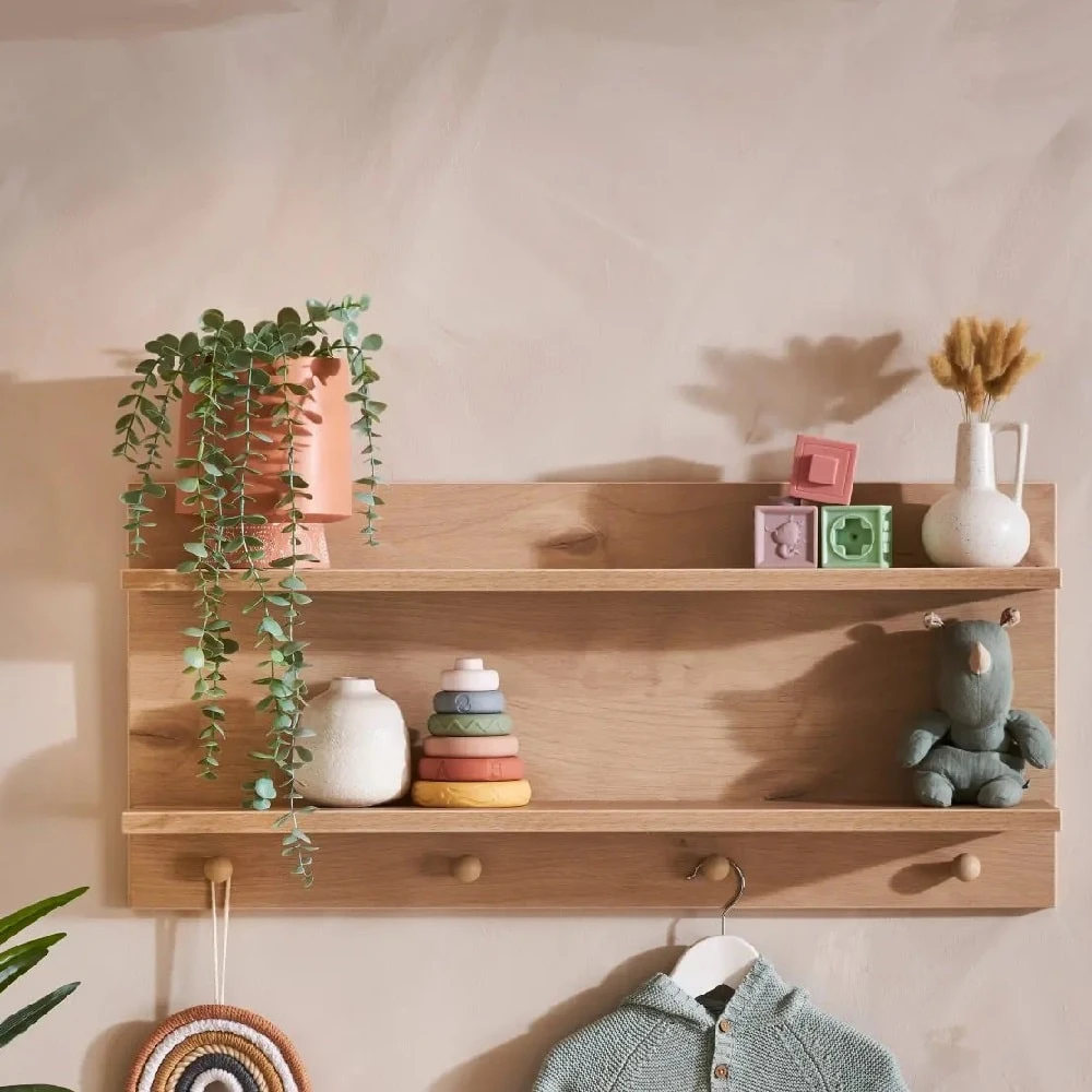 Obaby Astrid 4in1 2 Piece Nursery Room Set/Shelf β White - Image 5