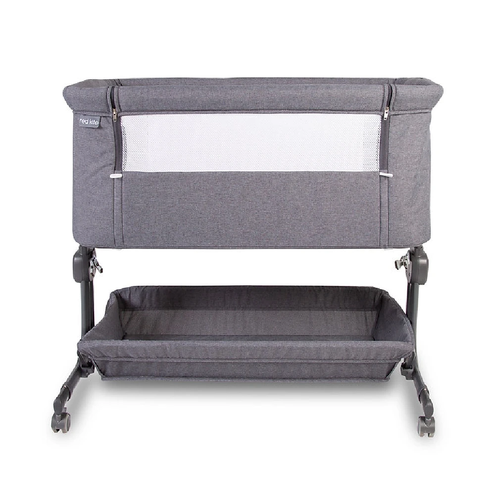 Red Kite Cozysleep Bedside Crib Grey - Image 11