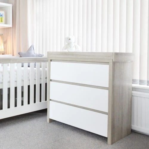 Tutti Bambini Modena Changing Unit – White Oak - Image 3