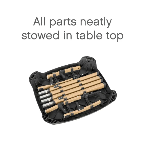 Tutti Bambini Nova Highchair β Grey/Oak - Image 9