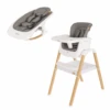 Tutti Bambini Nova Highchair/Rocker Package – Oak/White