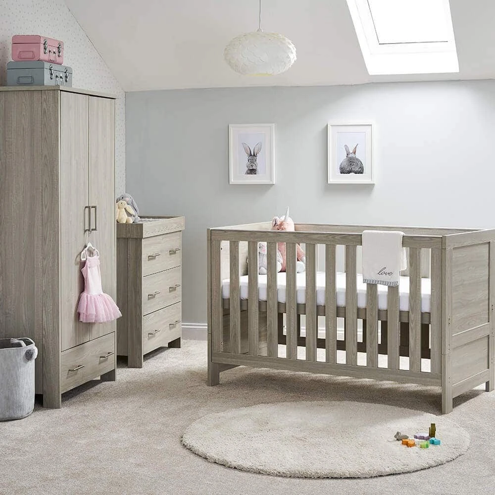 Obaby Nika 5 Piece Nursery Room Set โ Grey Wash - Image 2