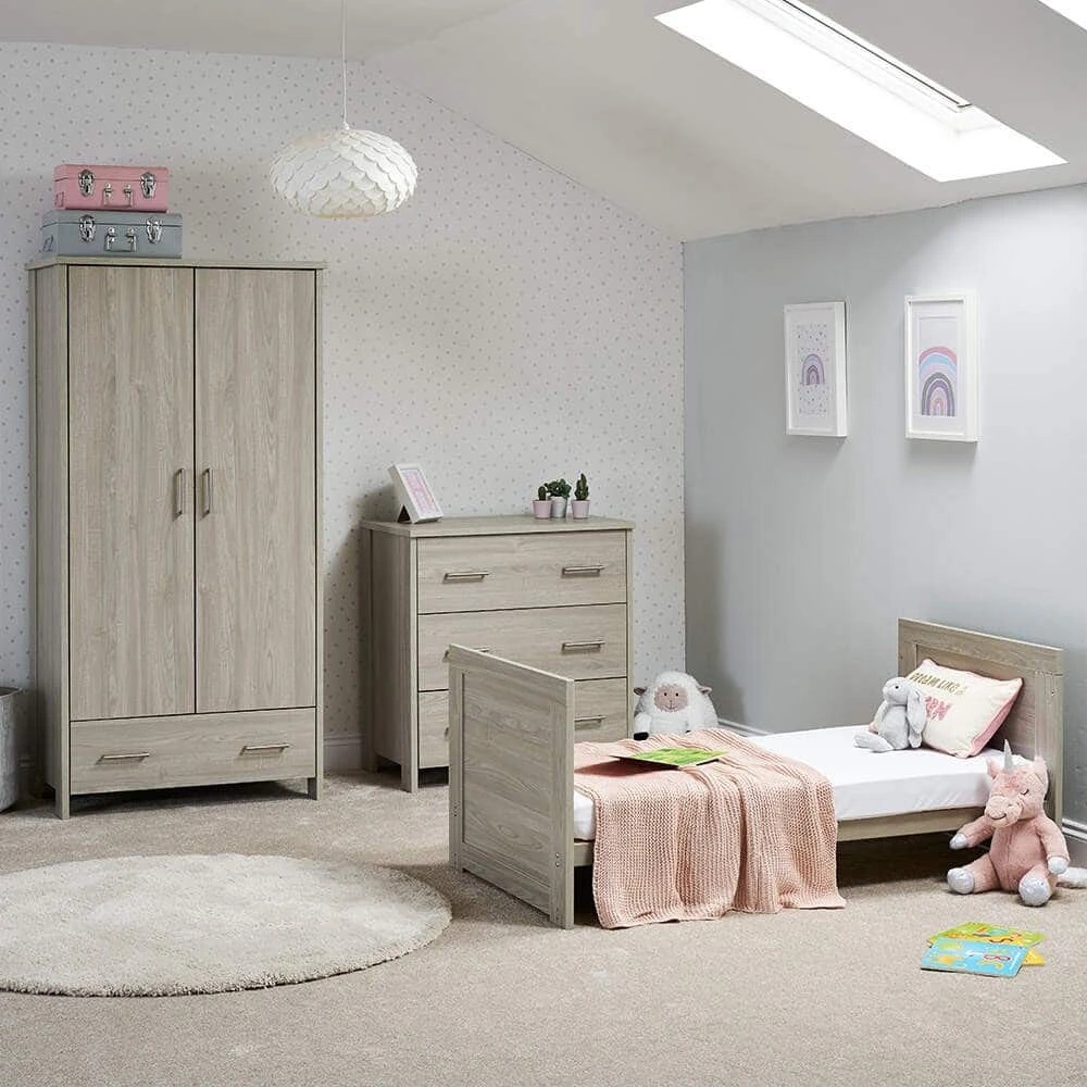 Obaby Nika 5 Piece Nursery Room Set โ Grey Wash - Image 3