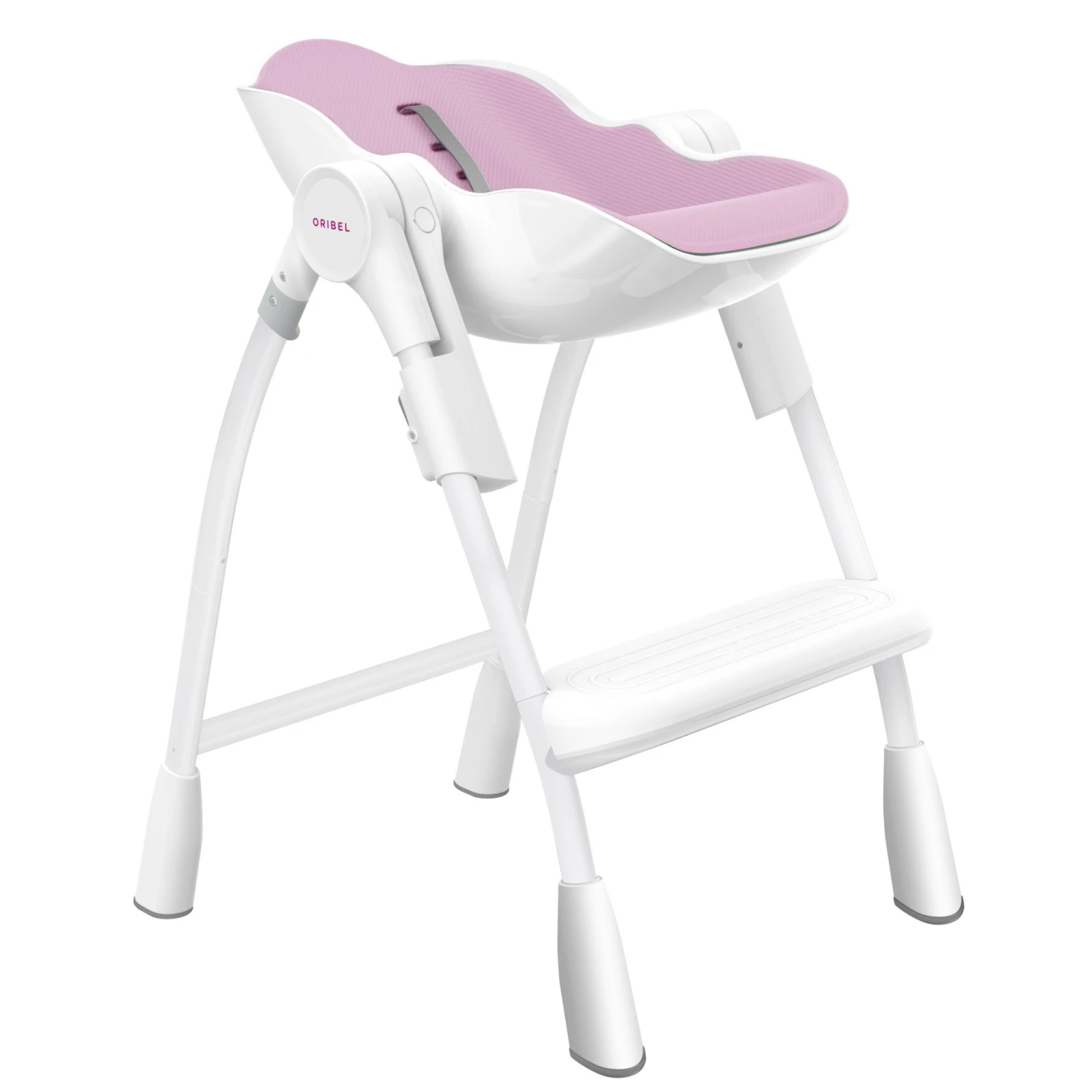 Oribel Rose Pink Cocoon Highchair - Image 6