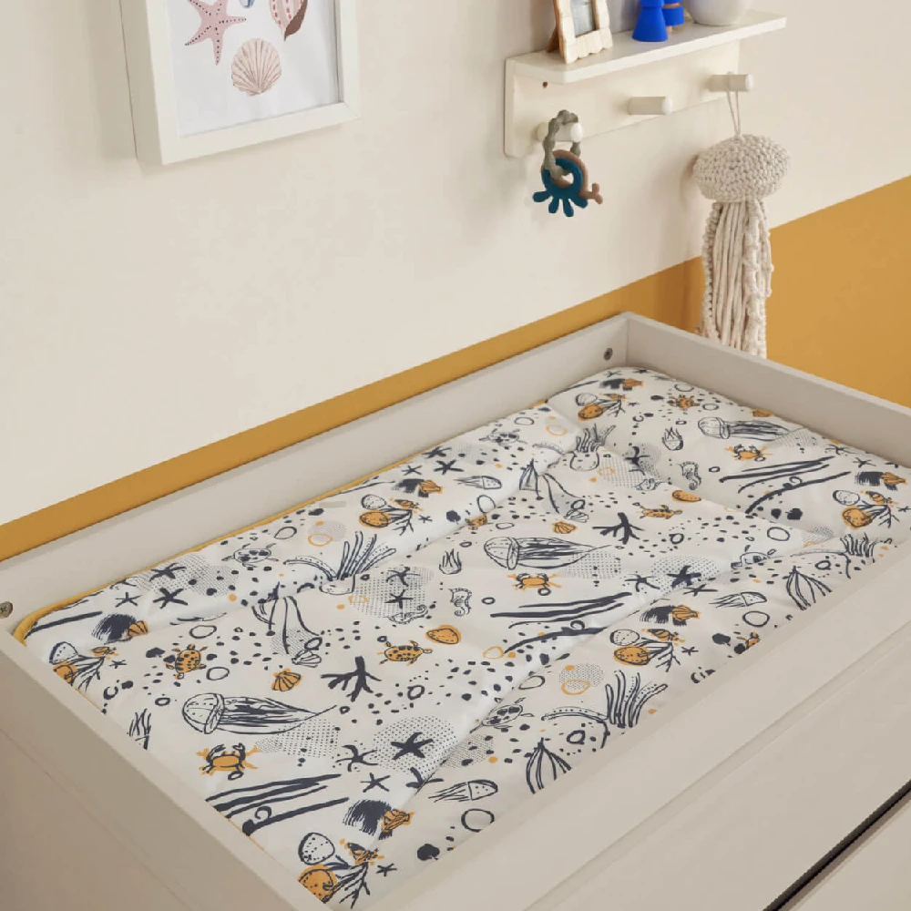 Tutti Bambini Fuori 3 Piece Room Set White Sand/Warm Walnut - Image 8