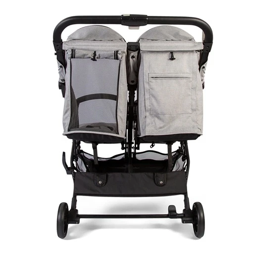 Red Kite Push Me Dubl With Footmuffs β Stone Grey - Image 4