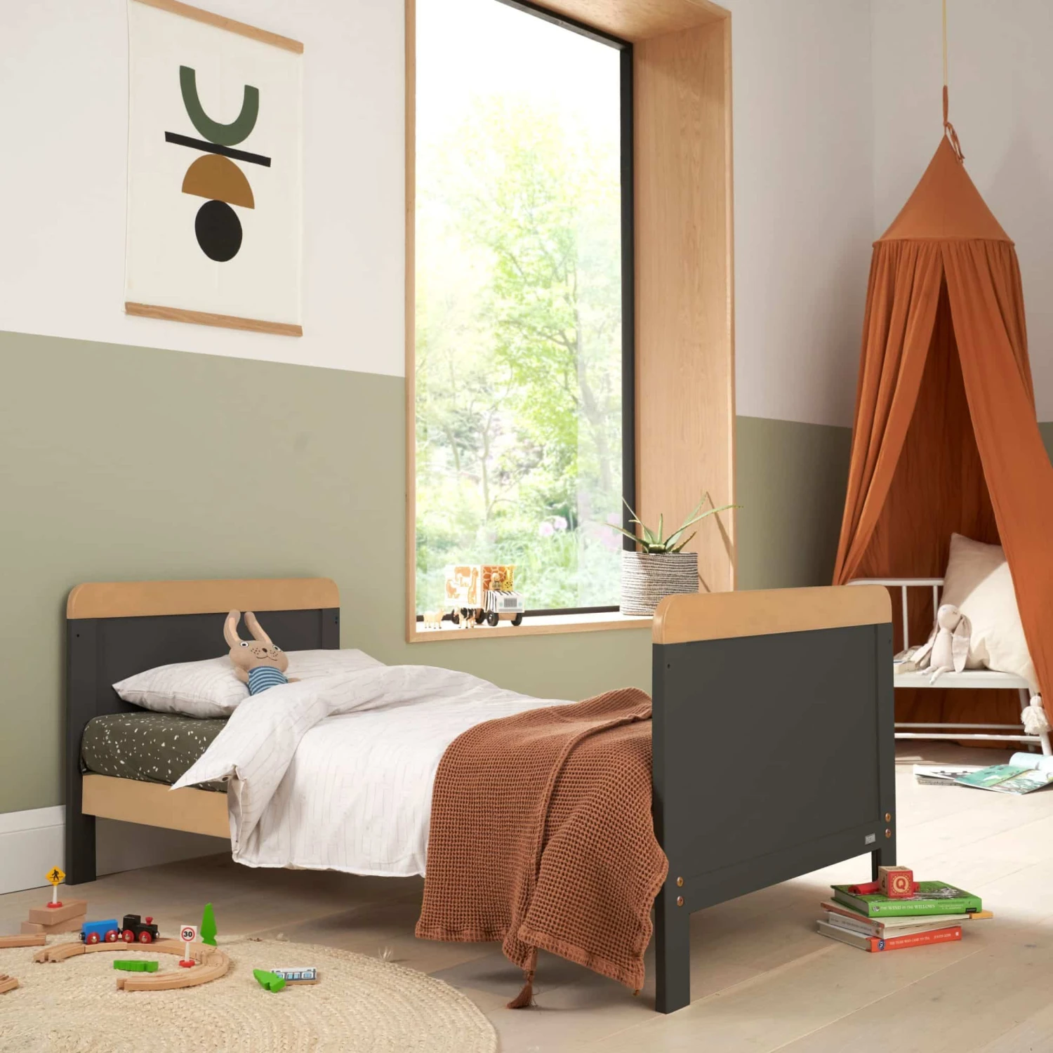 Tutti Bambini Rio Nursery Room Set Builder β Slate Grey/Oak - Image 4