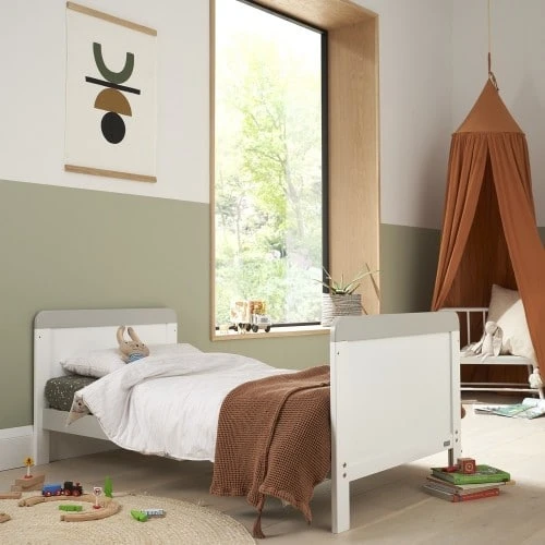 Tutti Bambini Rio 2 Piece Nursery Room Set β White Dove Grey - Image 6