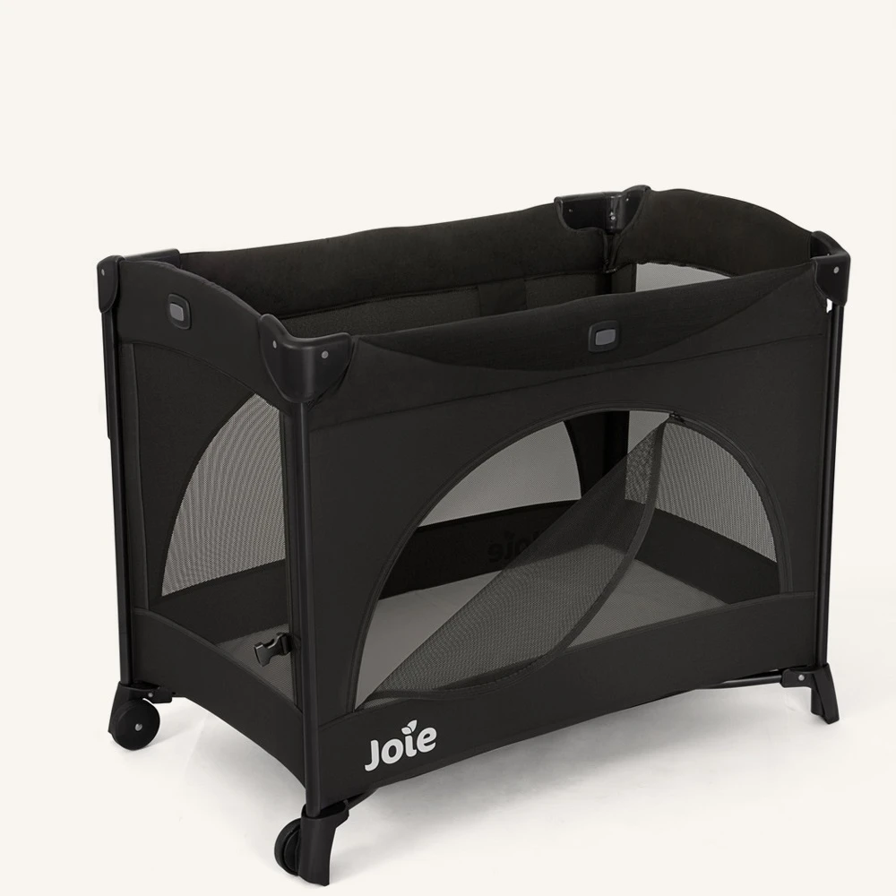 Joie Kubbie Sleep Bedside Crib & Travel Cot Shale - Image 2