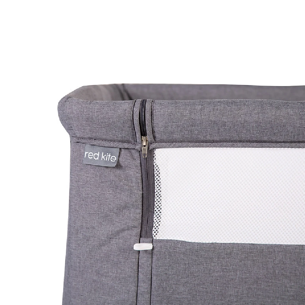 Red Kite Cozysleep Bedside Crib Grey - Image 5