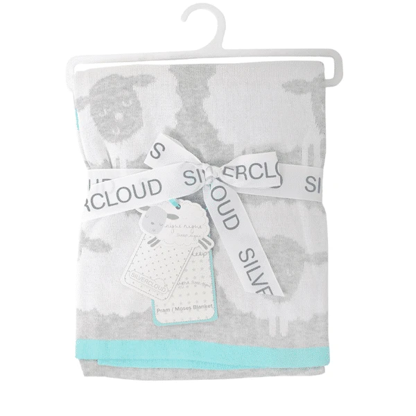 East Coast Silvercloud Counting Sheep Moses Blanket