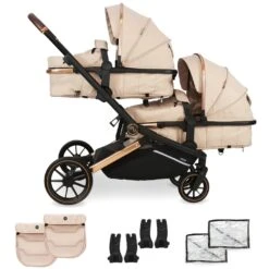 My Babiie Tandem Pushchair β Giraffe