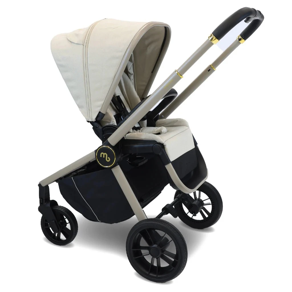My Babiie MB450 2-in-1 Pushchair/Carrycot β Ivory - Image 3