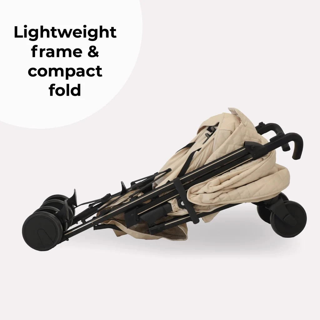 My Babiie Stroller Quilted Sand - Image 5