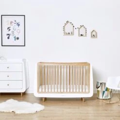 SnuzKot Skandi Cot Bed – Natural