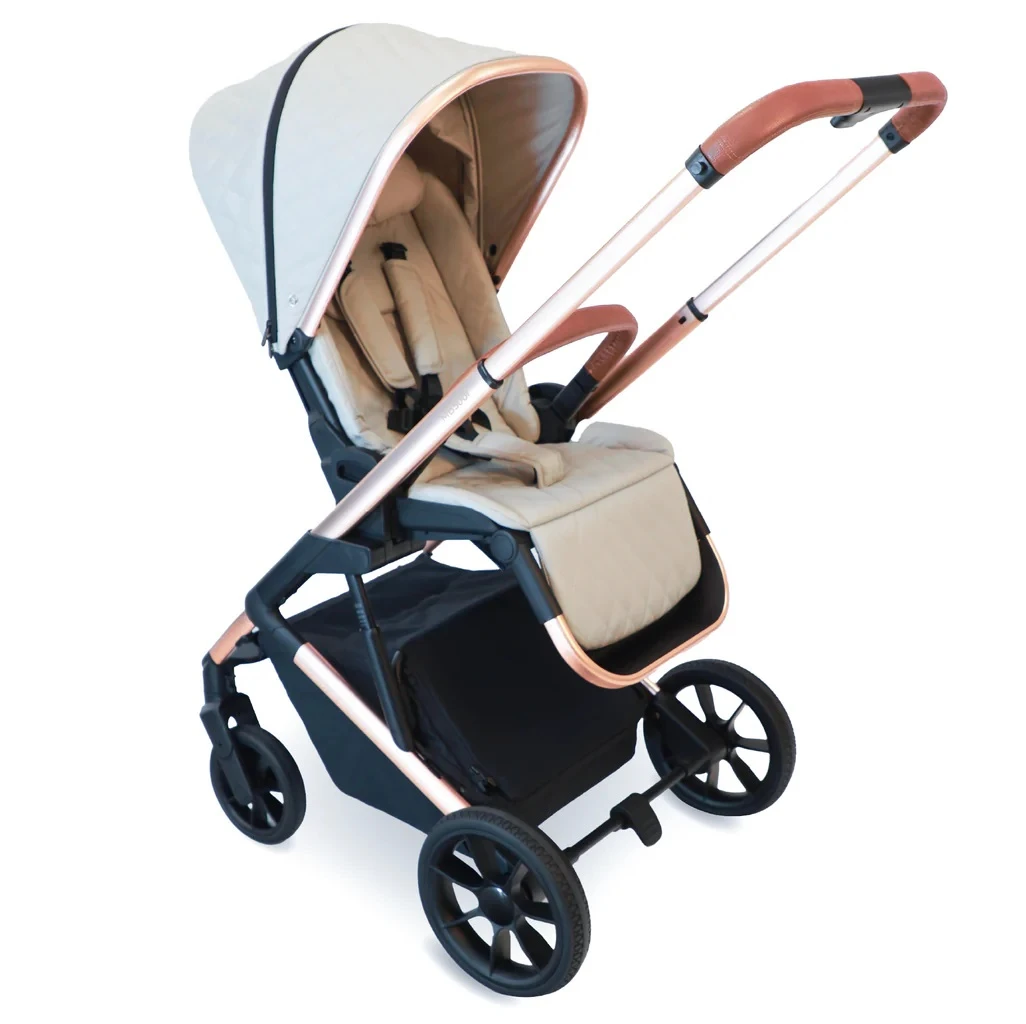 My Babiie Travel System With Base β Rose Gold Stone - Image 3