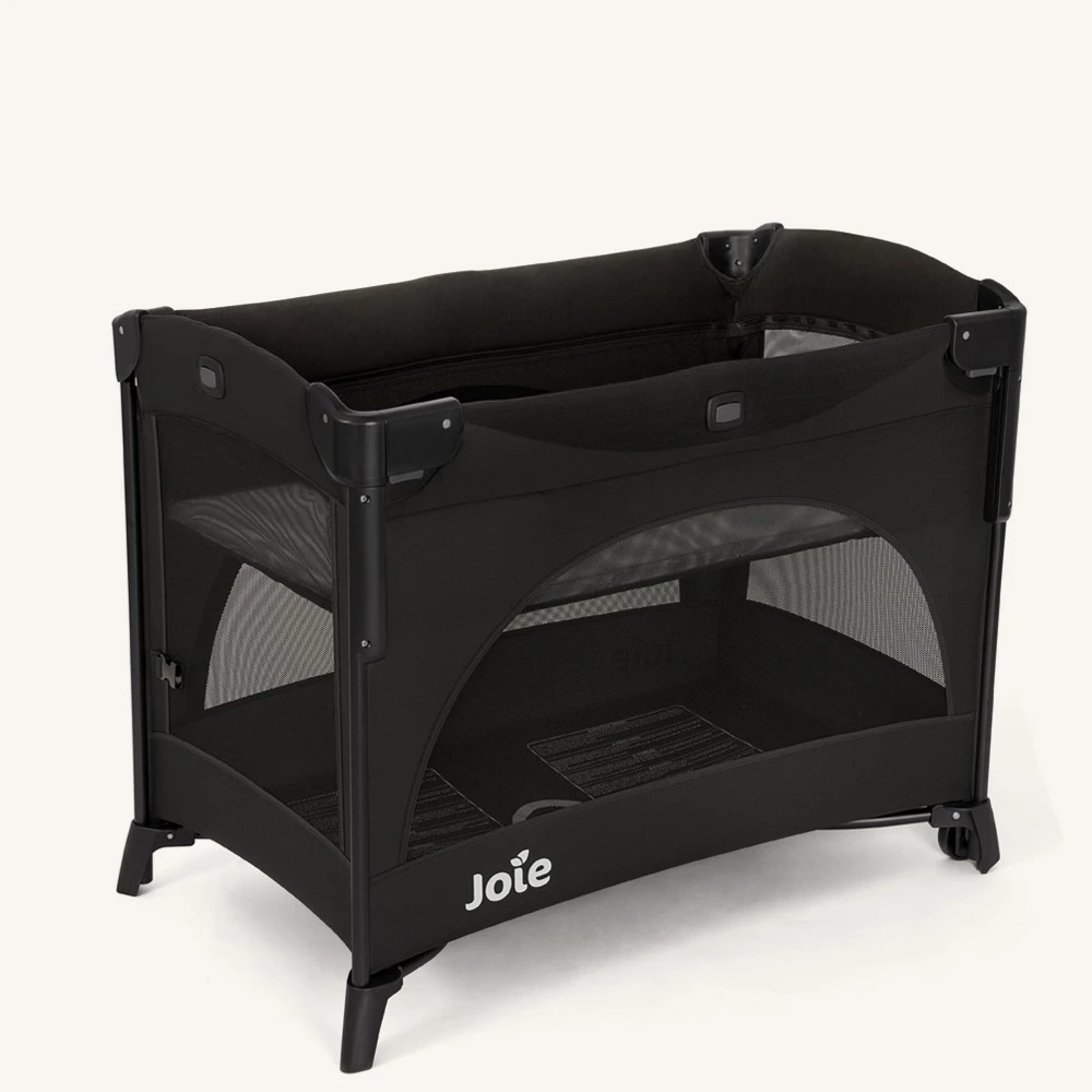 Joie Kubbie Sleep Bedside Crib & Travel Cot Shale - Image 6