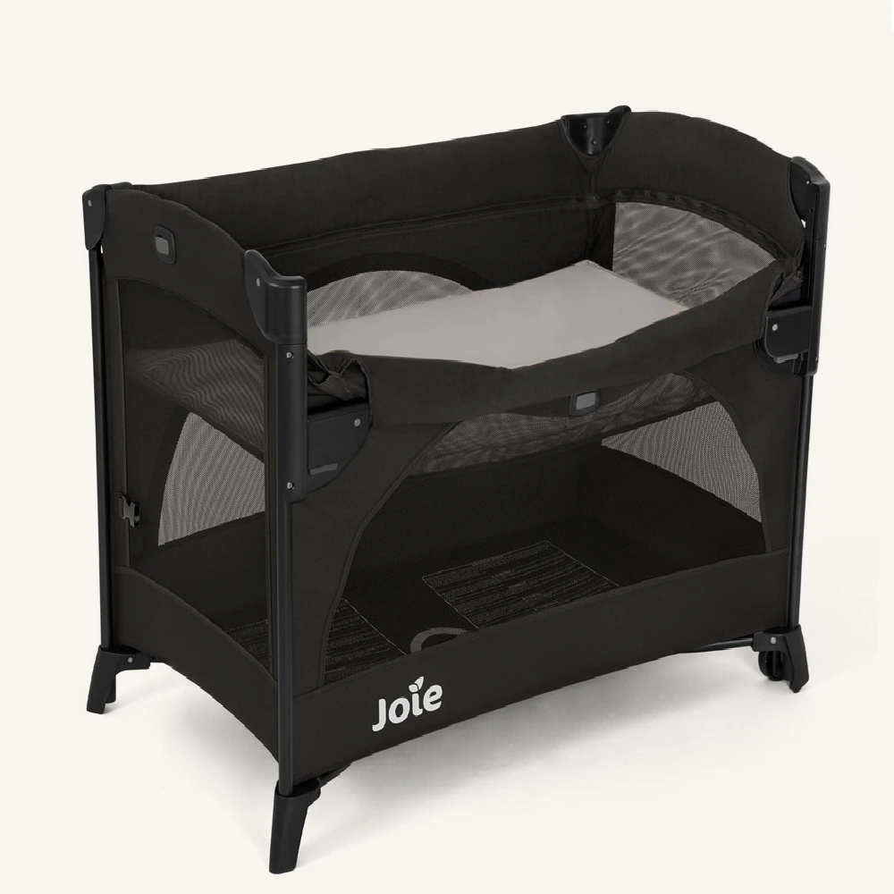Joie Kubbie Sleep Bedside Crib & Travel Cot Shale - Image 5