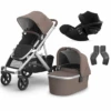 UPPAbaby Theo VISTA V3 Travel System – Theo + Cloud G + Optional Rotating Base