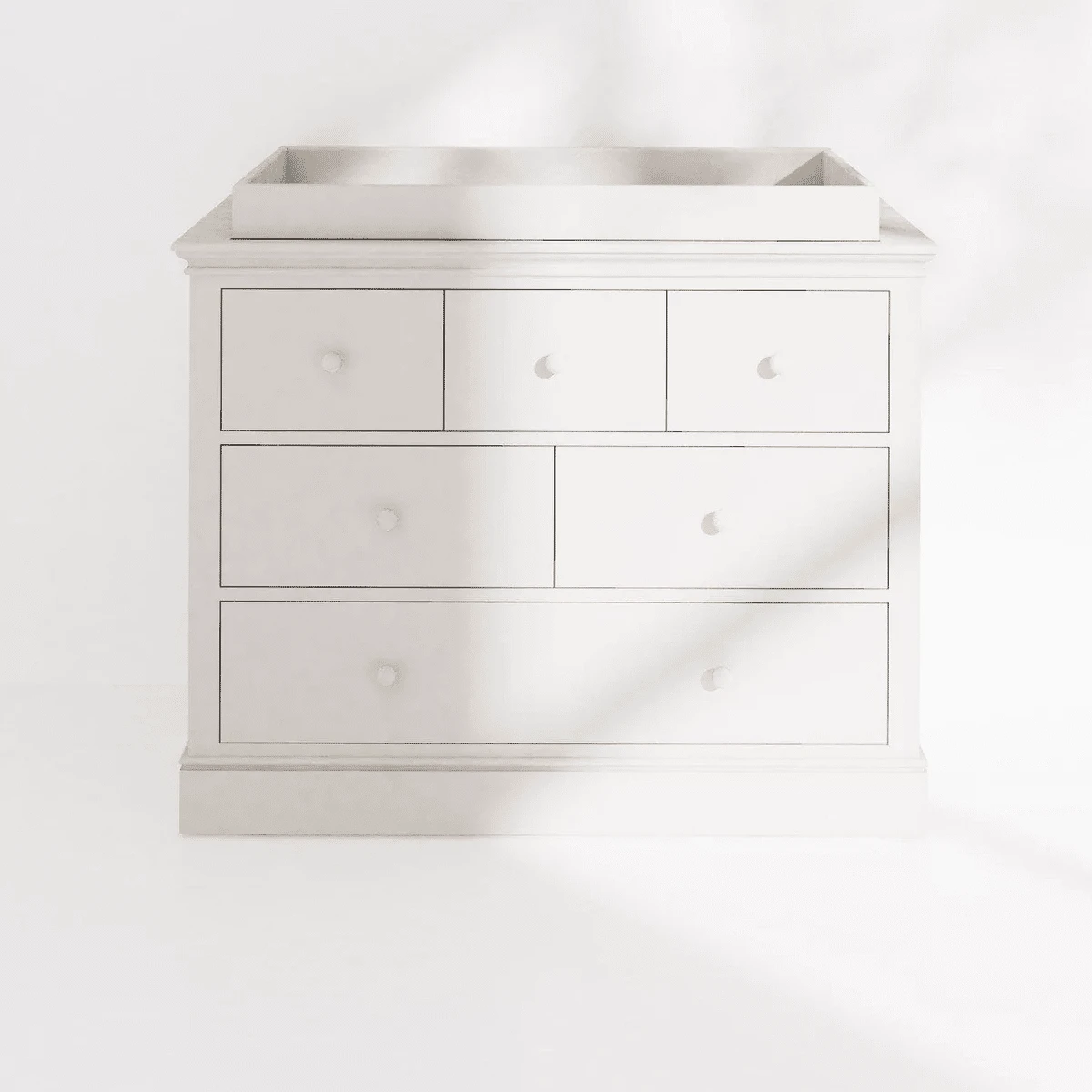 Mamas & Papas Oxford Dresser Changer – Pure White - Image 2