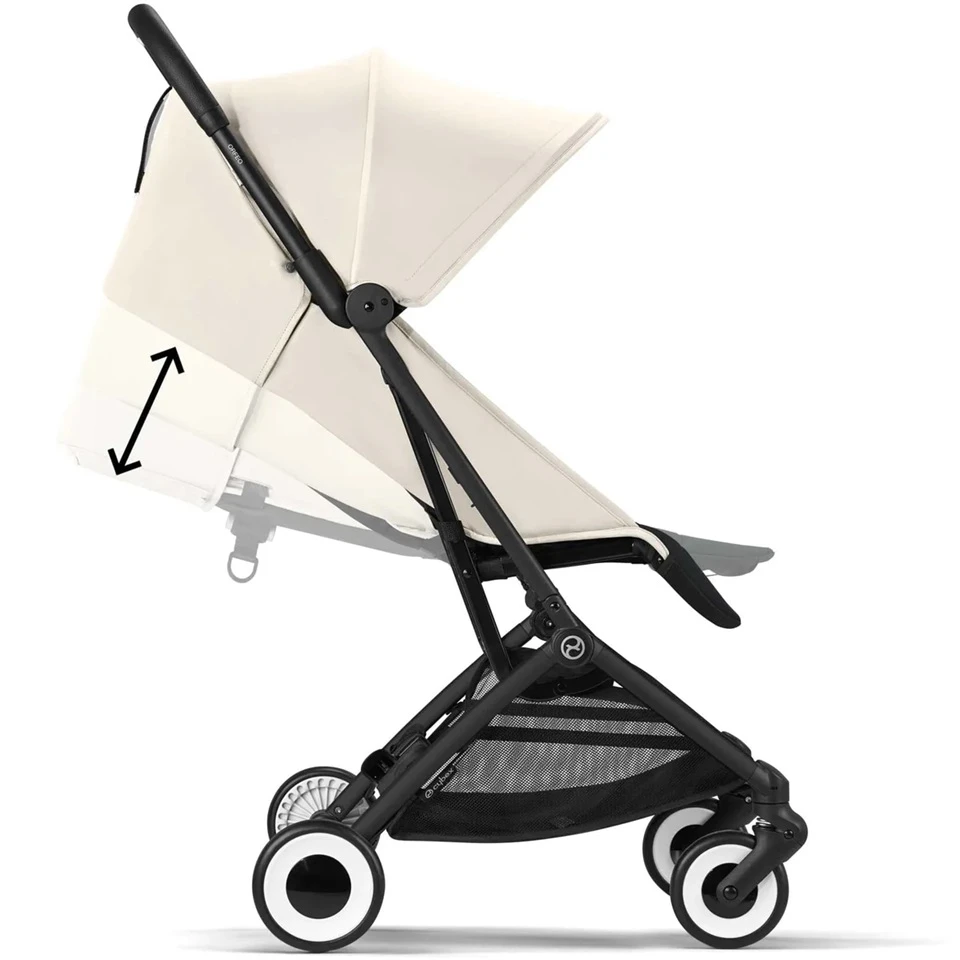 Cybex Orfeo Pushchair Canvas White - Image 5