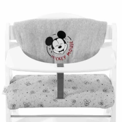 Hauck Alpha Highchair Pad Deluxe – Grey Mickey Mouse