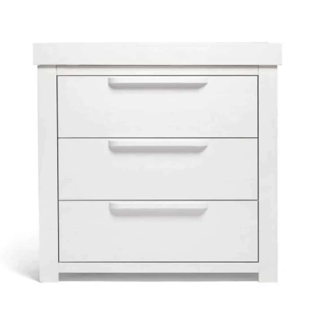Mamas & Papas Franklin 2 Piece Cotbed Set With Dresser Changer – White Wash - Image 17