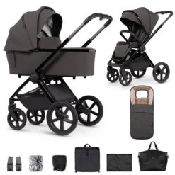 Venicci Tinum Upline SE 3 In 1 Pram With Car Seat Options – Lava