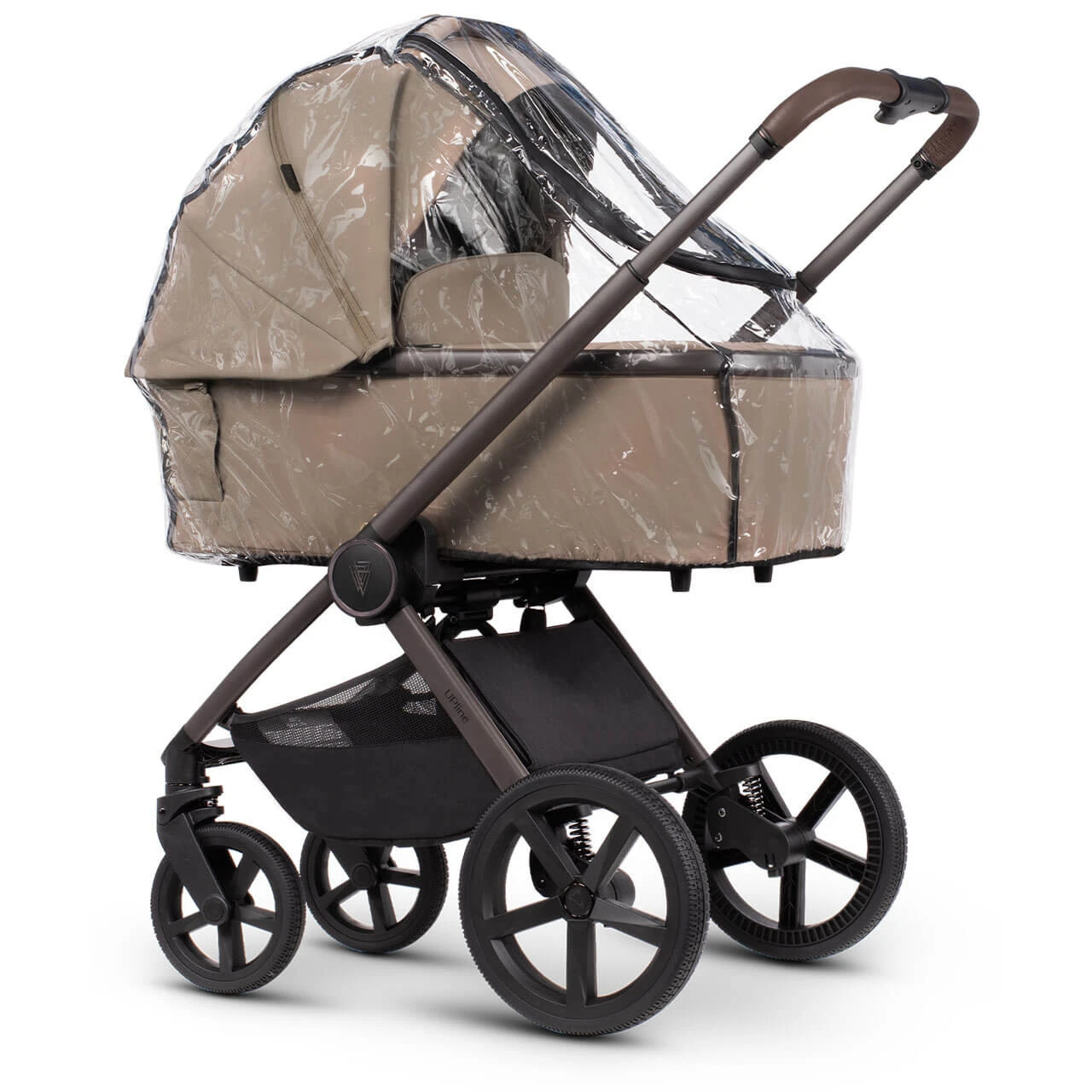 Venicci Tinum Upline SE 3 In 1 Pram With Car Seat Options β Powder - Image 7