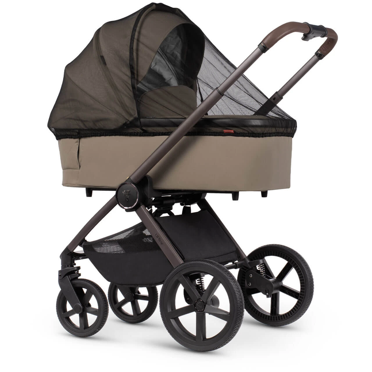 Venicci Tinum Upline SE 3 In 1 Pram With Car Seat Options β Powder - Image 6