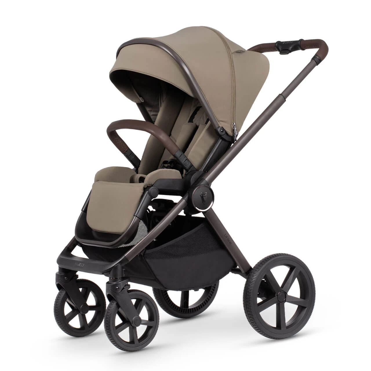 Venicci Tinum Upline SE 3 In 1 Pram With Car Seat Options β Powder - Image 17