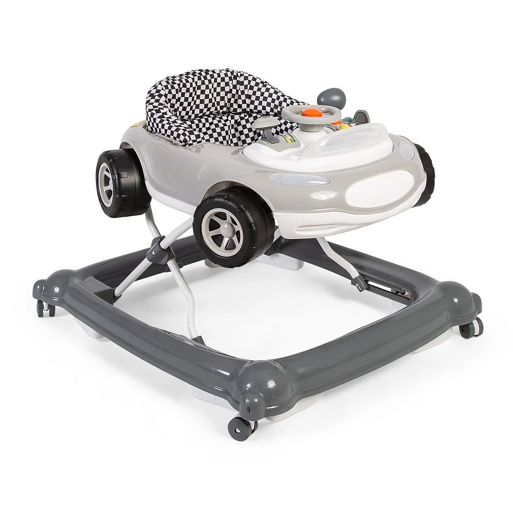 Red Kite Baby Go Round Race Sporty Car Electronic Walker β Grey
