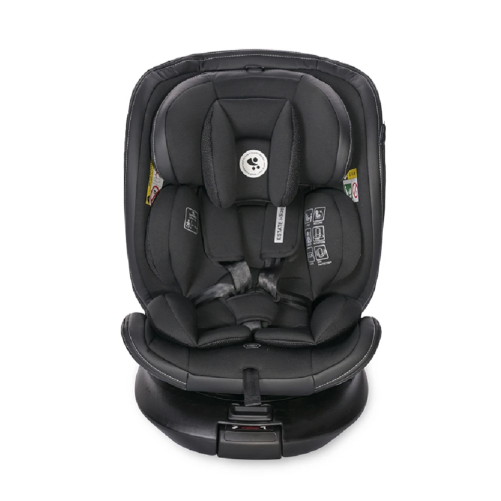 Lorelli ESTATE I-Size ISOFIX 360 Car Seat –Black - Image 4
