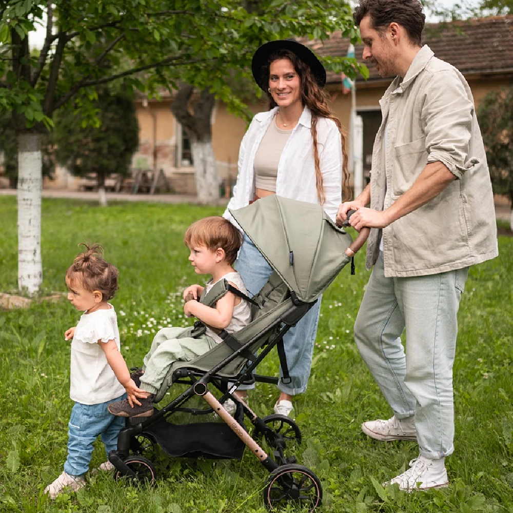 Lorelli Baby Stroller RIBERA Black - Image 3