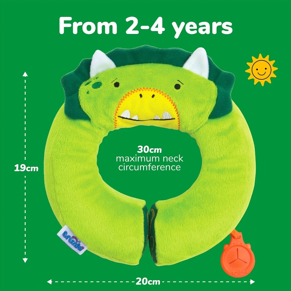 Trunki Yondi Travel Neck Pillow β Dudly Dino - Image 4