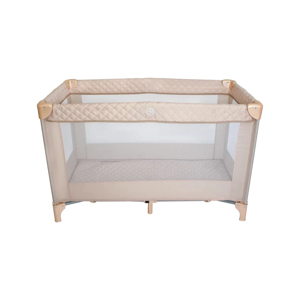 My Babiie Blush Quilted Travel Cot - Image 8