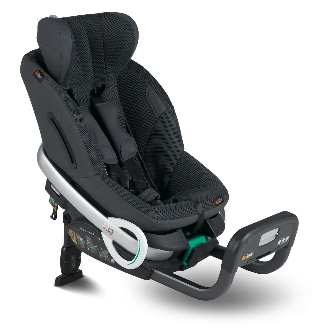 BeSafe Stretch B Car Seat Anthracite Mesh - Image 4