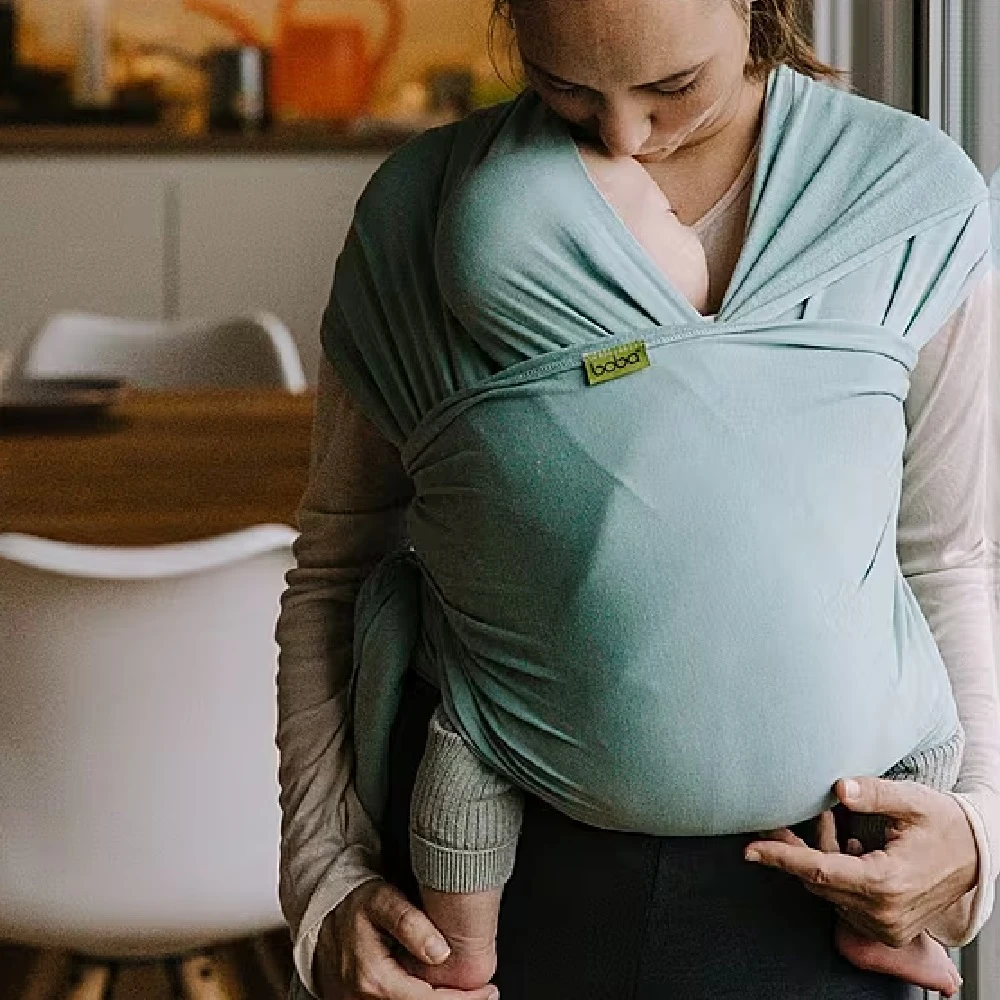 Tutti Bambini Boba Wrap Serenity Sea Mist - Image 2