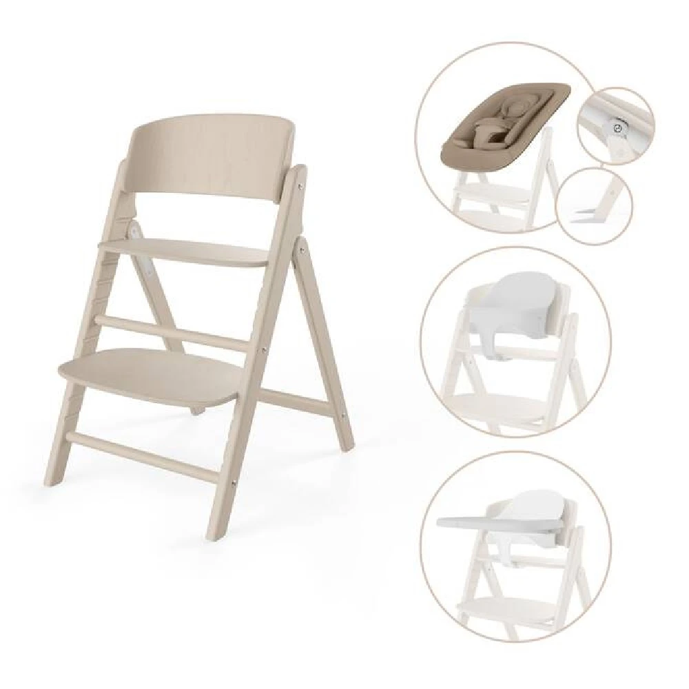 Cybex Click & Fold 4 In 1 Chair All Natural