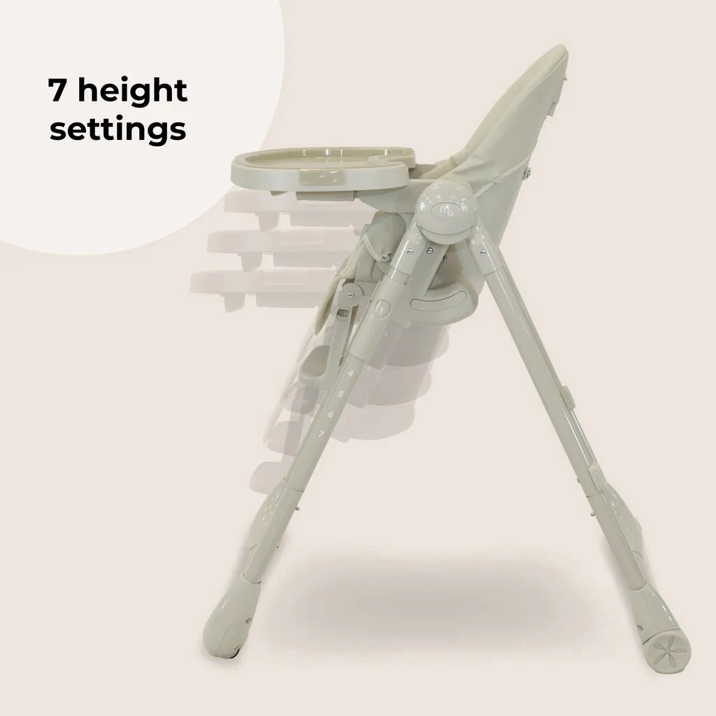 My Babiie Luxe Highchair β Oatmeal - Image 4