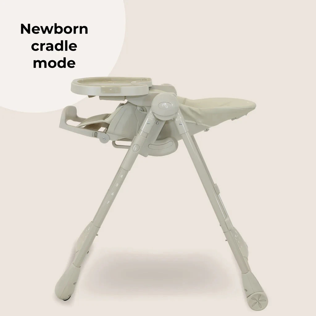 My Babiie Luxe Highchair β Oatmeal - Image 2
