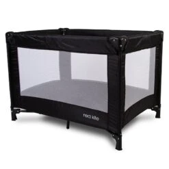 Red Kite Sleeptight Travel Cot – Black